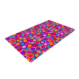 Julia Grifol My Circles Pink/Purple Area Rug