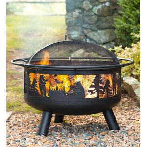 Steel Wood Burning Fire Pit