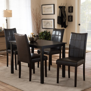 Littleton 5 Piece Dining Set by Latitude Run