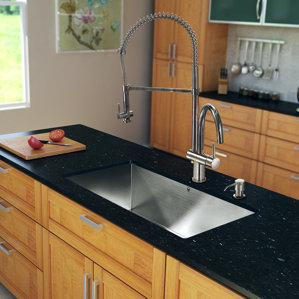 VIGO 30 inch Undermount Single Bowl 16 Gauge Sta..