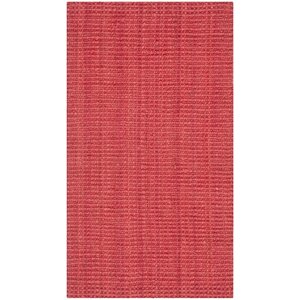 Weatherhill Hand-Woven Red Area Rug