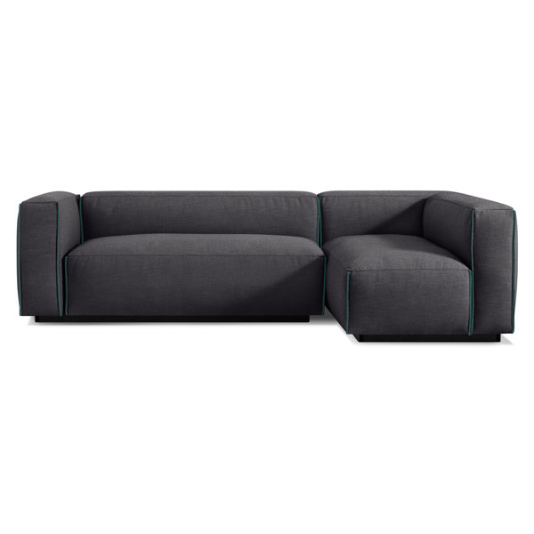 Modern Contemporary Small Leather Sectional Sofa Allmodern