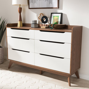 Brydon 6 Drawer Double Dresser by George Oliver