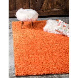 Madison Orange Area Rug