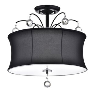 4-Light Semi Flush Mount