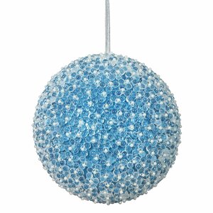 Acrylic Beaded Christmas Ball Ornament