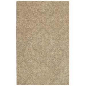 Flower Garden Taupe Area Rug