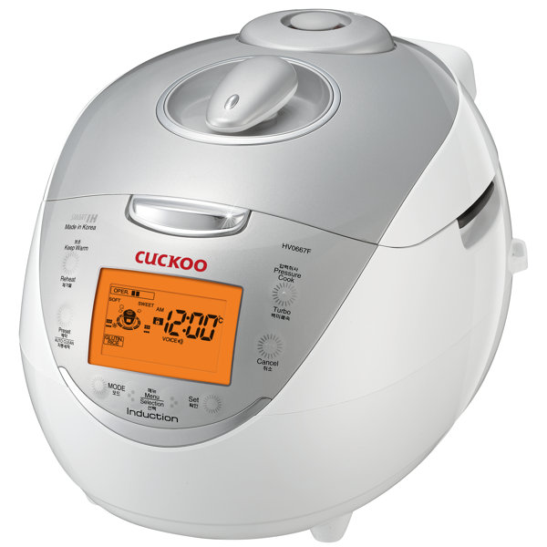 Cuckoo Electronics 6Cup IH Pressure Rice Cooker Wayfair