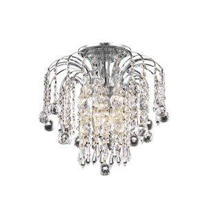 Addison 3-Light Semi Flush Mount