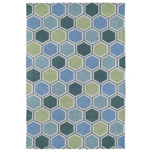 Aaron Blue Area Rug