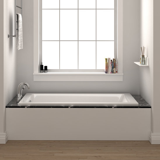 Drop In or Alcove 30" x 60" Soaking Bathtub & Reviews AllModern