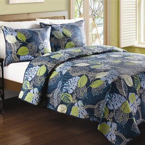 Faber Tropical Leaves Quilt