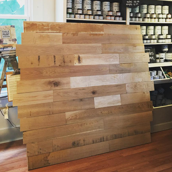 Rustick Wall Co 60 Reclaimed Wood Paneling In Natural Rustick Wall Co 60 Reclaimed Wood Paneling In Natural Reviews Wayfair