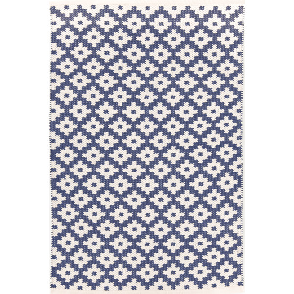 Samode H Woven Blue Indoor Outdoor Area Rug