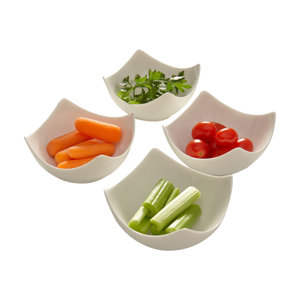 Martino Deep Appetizer Dish Set (Set of 4)