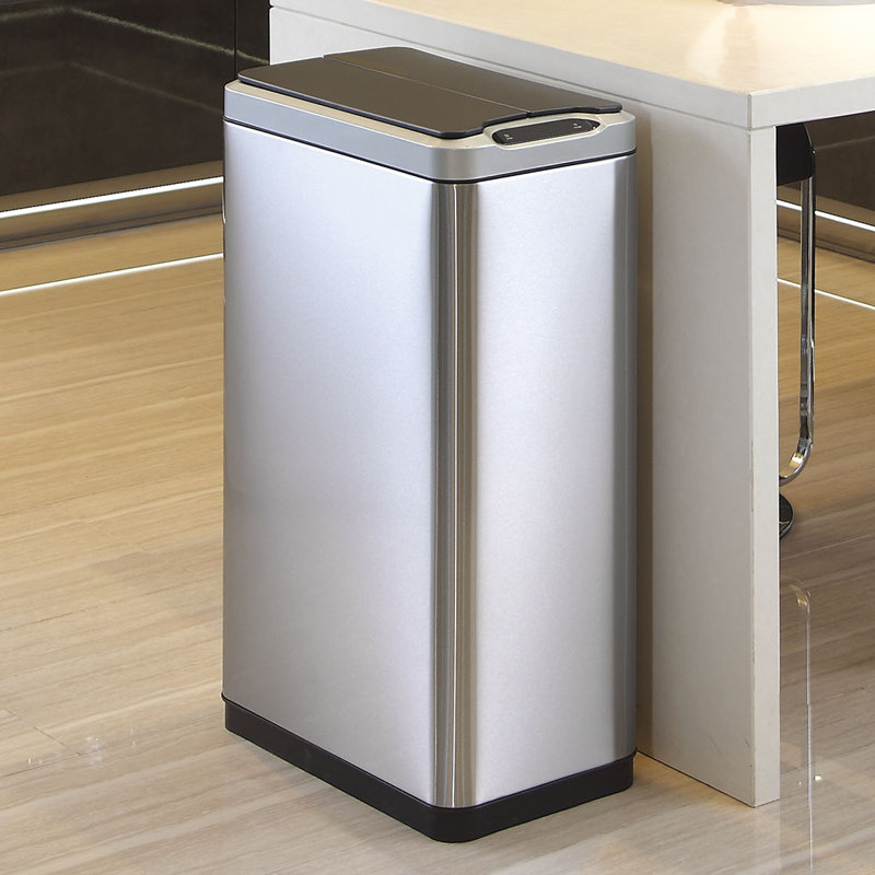 EKO Phantom 13 Gallon Motion Sensor Trash Can & Reviews Wayfair