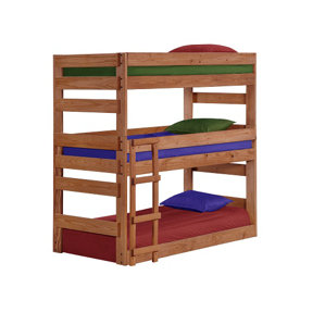 Ching Twin Triple Bunk Bed by Harriet Bee