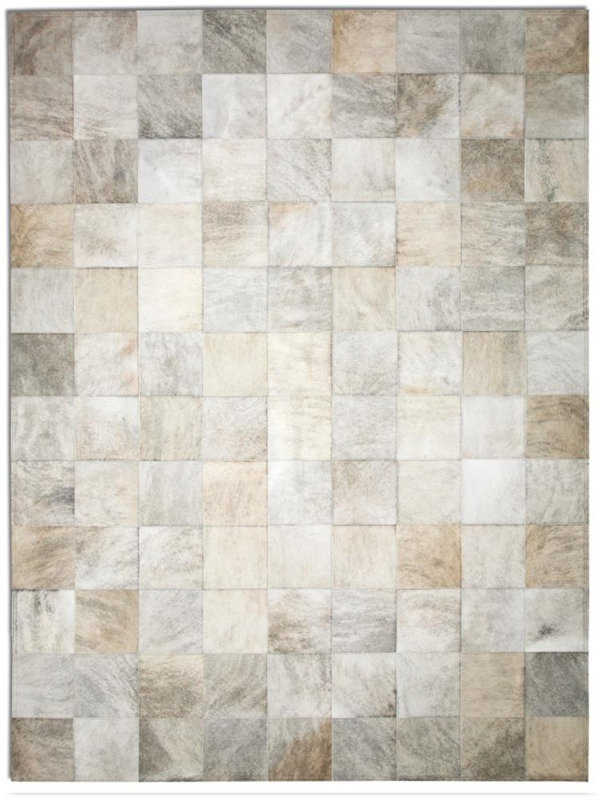 Pure Rugs Patchwork Cowhide Park Light Brindle Area Rug Reviews Patchwork Cowhide Park Light Brindle Area Rug