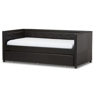 Couch With Pop Up Trundle Bed Wayfair Quickview
