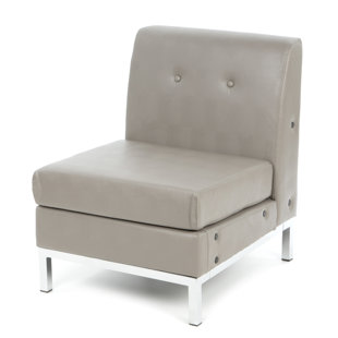 Leather And Chrome Chair Wayfair Quickview