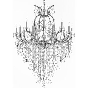 Alvarado 16-Light Crystal Chandelier