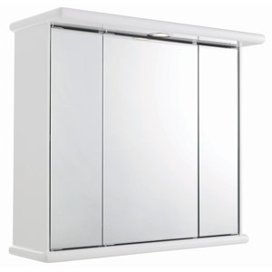 70 cm x 62 cm Wandschrank mit Beleuchtung von Pr..