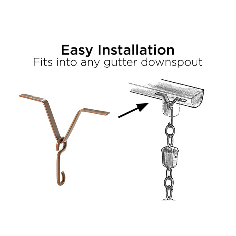 Good Directions Gutter Installation Clip Rain Chain & Reviews Wayfair