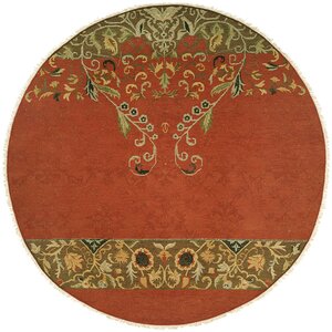 Iquique Hand-Woven Red/Green Area Rug