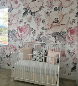 L And Stick Removable Wallpaper You Ll Love Wayfair Mayflower Removable Nursery Watercolor Vintage Fl Art 4 17 L X 50 W And Stick Wallpaper Roll