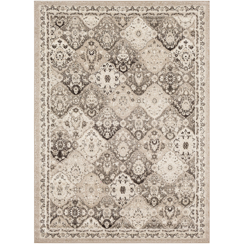 Bungalow Rose Berry Medallion Beige Gray Area Rug Wayfair Berry Medallion Beige Gray Area Rug