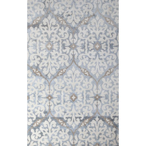 Romano Hand-Woven Light Blue Indoor Area Rug