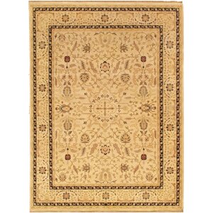 Ziegler Sul Traditional Hand Knotted Lamb's Wool Camel Area Rugu00a0
