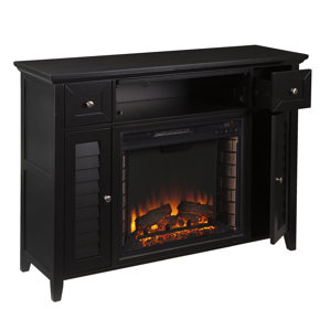 Cherrywood 3-in-1 Media Electric Fireplace TV Stand by Alcott Hill