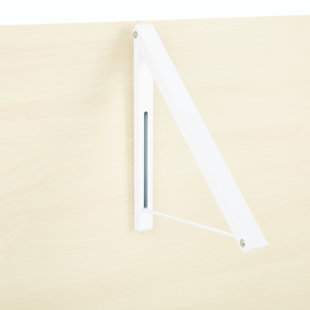 Folding Wall Mount Clothes Rod Wayfair 1 Collapsible Open Hanger Wall Mounted Cloth Holder Rack