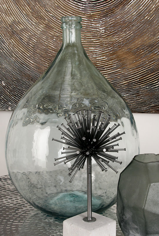 Laurel Foundry Modern Farmhouse Clear Glass Decorative Floor Vase & Reviews Wayfair