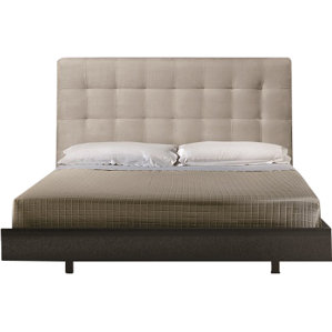 Callery Upholstered Platform Bed by Wade Logan