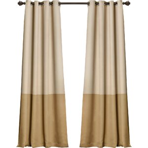 Buckler Solid Blackout Grommet Curtain Panels (Set of 2)