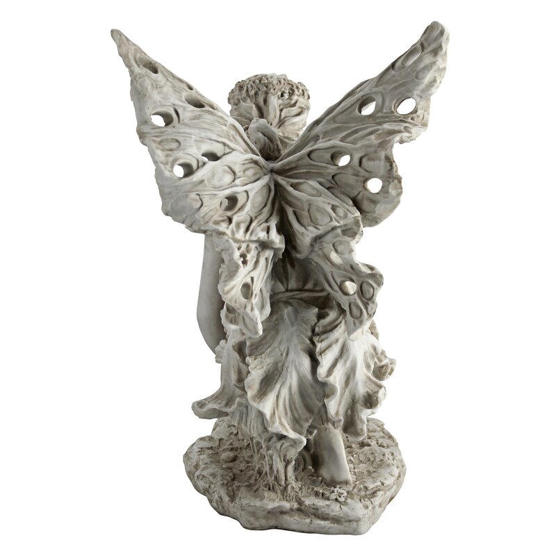 flower fairy statue