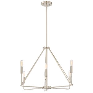 Uptown 6-Light Candle-Style Chandelier