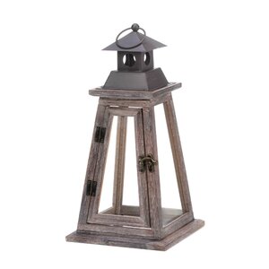 Elevate Wood Lantern