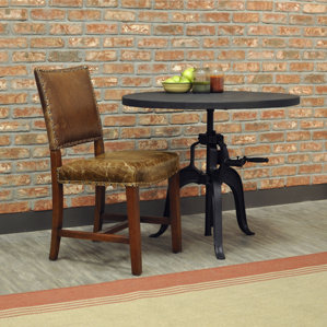 Valley Genuine Leather Upholstered Dining Chair by Sofas to Go