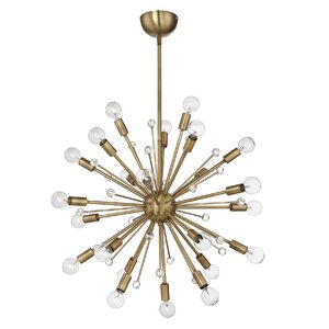 Corvus 24-Light Sputnik Chandelier