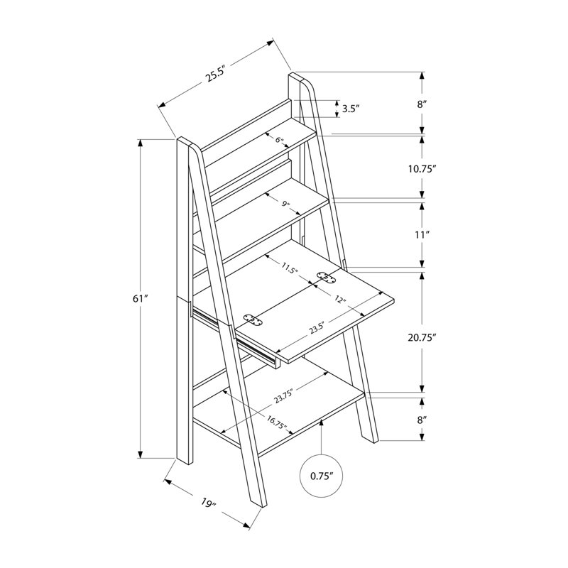 Ladder Desk & Reviews AllModern