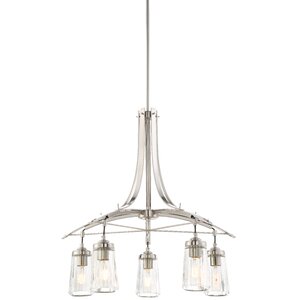 Omeara 5-Light Shaded Chandelier