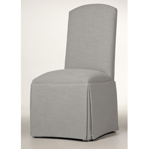 Lamoille Traditional Skirted Upholstered Dining Chair by Darby Home Co