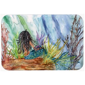 Haired Mermaid Water Fantasy Kitchen/Bath Mat