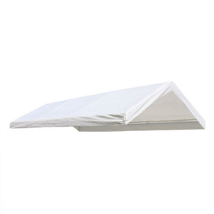 Gazebo Replacement Roof Wayfair Weather Resistant Polyethylene 10 Ft X 20 Replacement Roof For Carport
