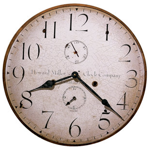Howard Miller Pendulum Clock Wayfair Moment In Time Original Howard Miller Iii 18 Wall Clock