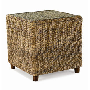 Wicker Basket End Table Wayfair Tangiers End Table