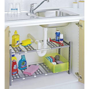 Under Counter Bathroom Storage Wayfair Flexi 17 32 W X 15 35 H Bathroom Shelf